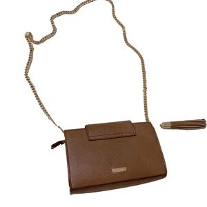 ALDO brown chain purse NWOT
